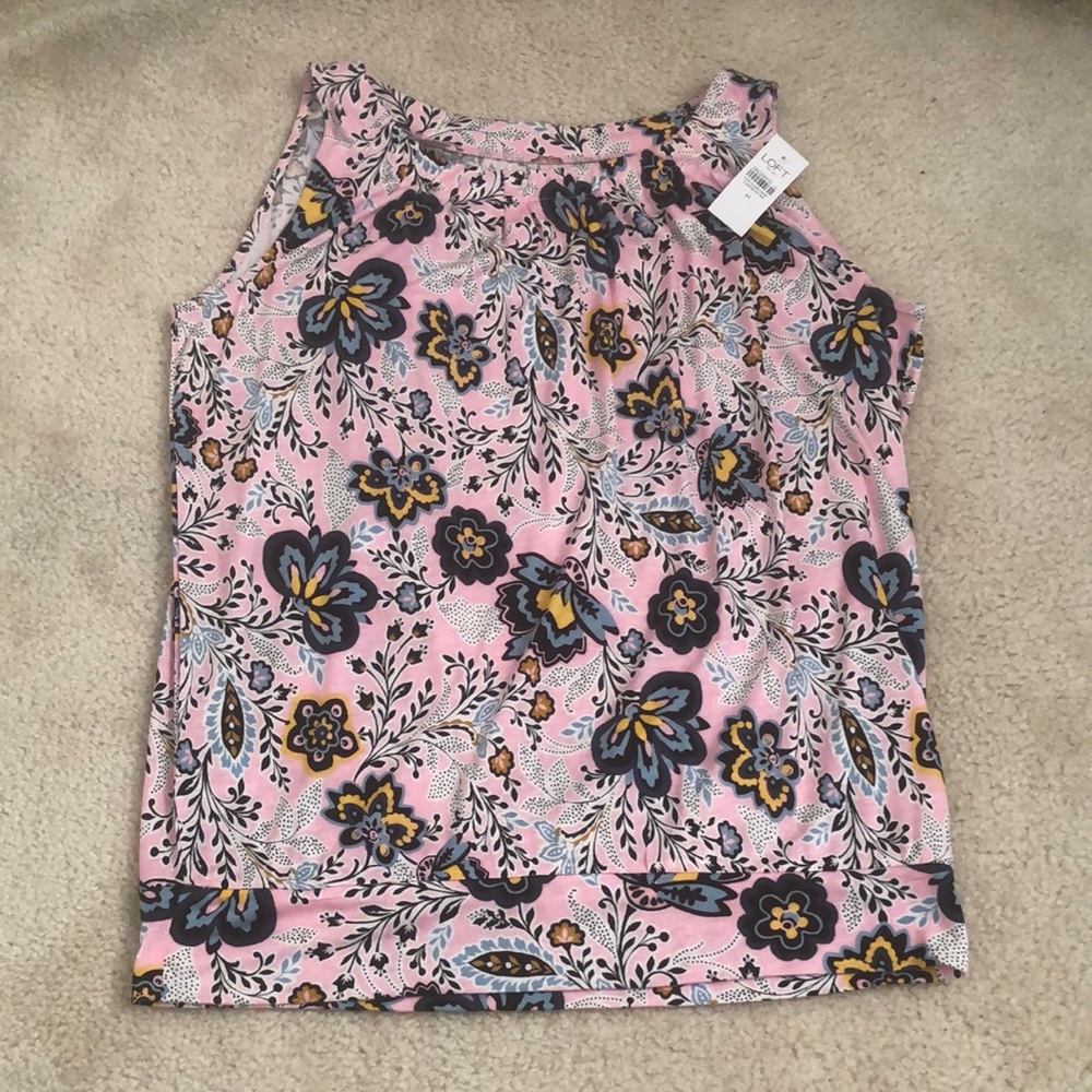 Woman’s Flower Tank Top NWT